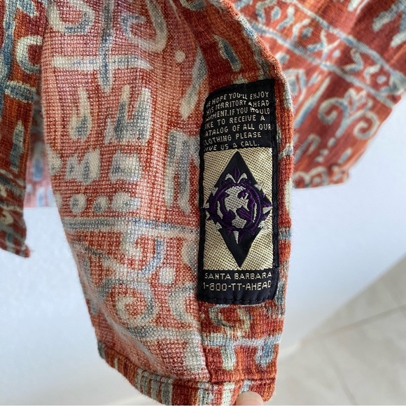 The Territory Ahead Shirt Men’s XL Hawaiian Print Button Down Short Sleeve - Picture 8 of 8